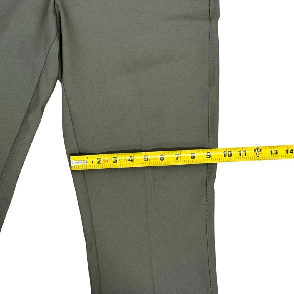 Greg Norman Men's Performance Golf Pants Size 36x32 Olive‎ Stretch Lightweight